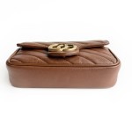 グッチ GG マーモント キルティングレザー ミニチェーンバッグ